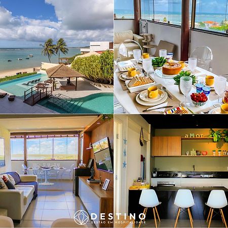 Cobertura Em Barra Bali, Exclusiva Pe Na Areia, Luxo E Vista Deslumbrante - Destino Bsm 402 Daire Barra de São Miguel Dış mekan fotoğraf