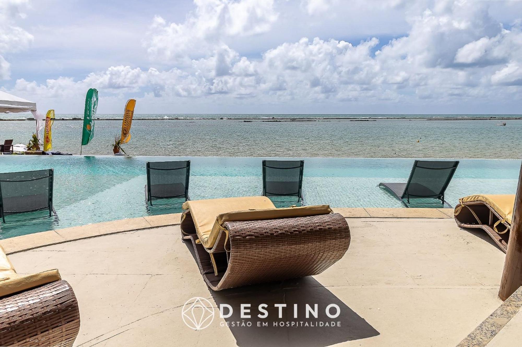Cobertura Em Barra Bali, Exclusiva Pe Na Areia, Luxo E Vista Deslumbrante - Destino Bsm 402 Daire Barra de São Miguel Dış mekan fotoğraf
